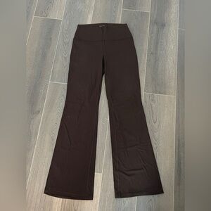 Garage Black Brown Cut Flare Pants